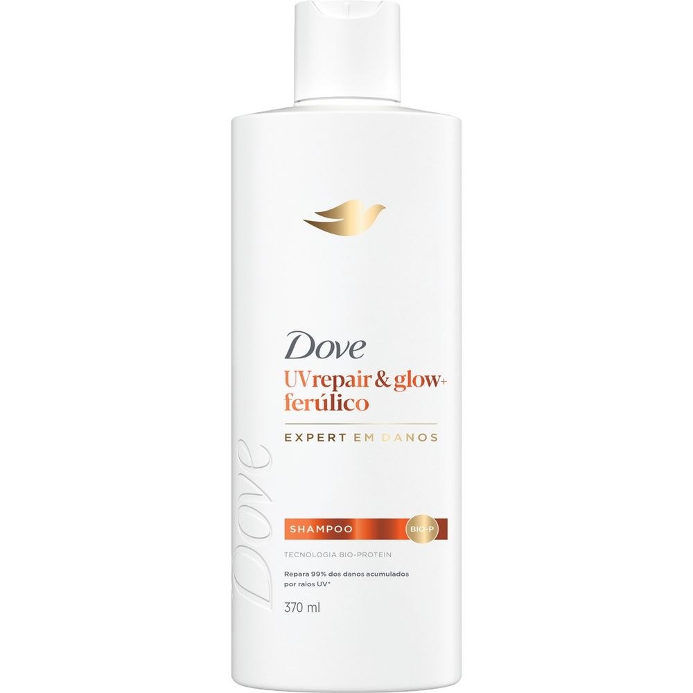 Shampoo Dove Uv Repair Glow + Ferúlico 370ml — imagem 2 | Farmácia Resyla