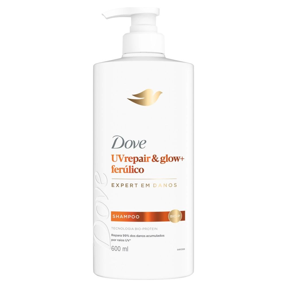 Shampoo Dove Uv Repair Glow + Ferúlico 600ml — Dove | Farmácia Resyla