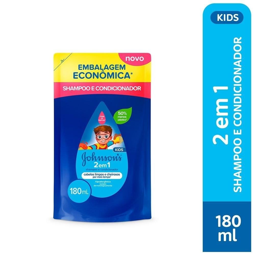 Shampoo e Condicionador Infantil Johnson's Baby 2 em 1 180ml — Johnsons Baby | Farmácia Resyla