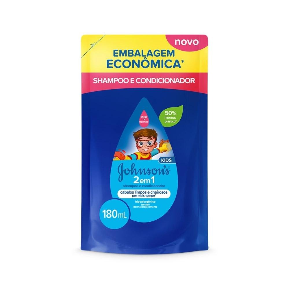 Shampoo e Condicionador Infantil Johnson's Baby 2 em 1 180ml — imagem 3 | Farmácia Resyla