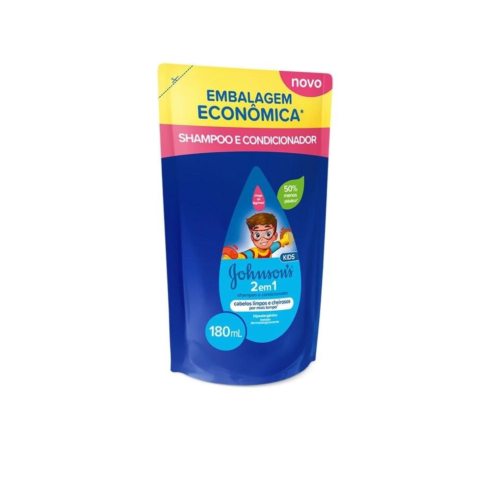Shampoo e Condicionador Infantil Johnson's Baby 2 em 1 180ml — imagem 4 | Farmácia Resyla