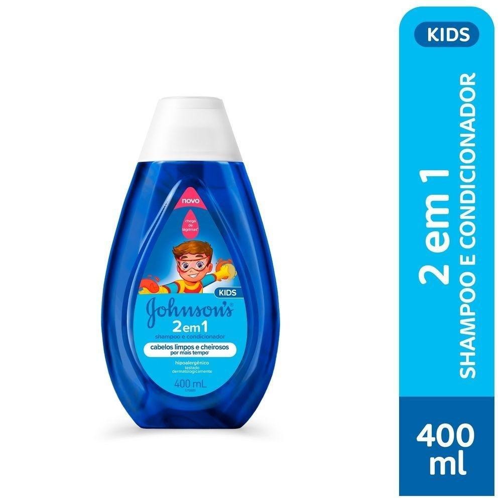 Shampoo e Condicionador Infantil Johnson's Kids 2 em 1 400ml — Johnsons Baby | Farmácia Resyla