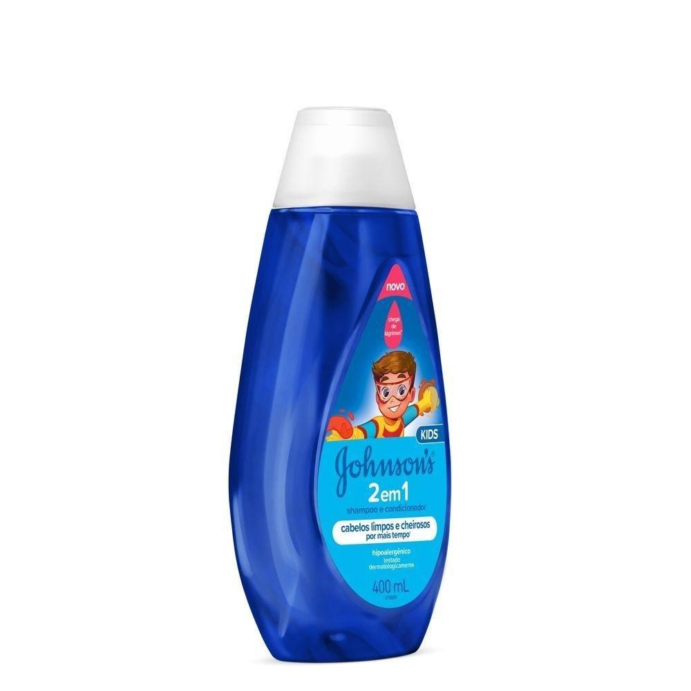 Shampoo e Condicionador Infantil Johnson's Kids 2 em 1 400ml — imagem 4 | Farmácia Resyla