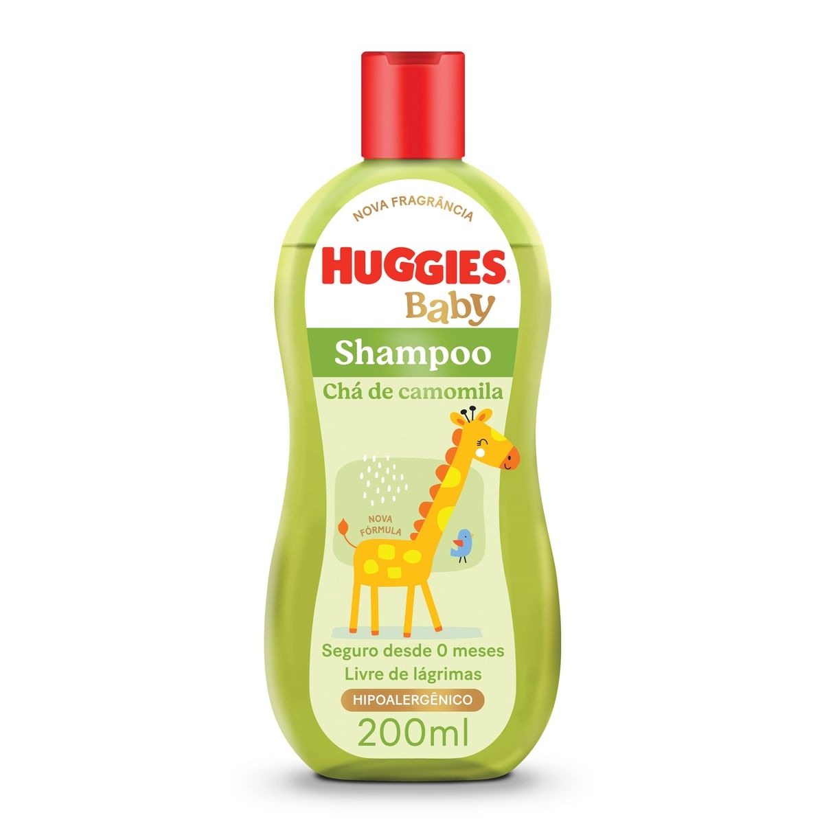 Shampoo Huggies Camomila para Bebê Hipoalergênico 200ml — Turma Da Mônica | Farmácia Resyla