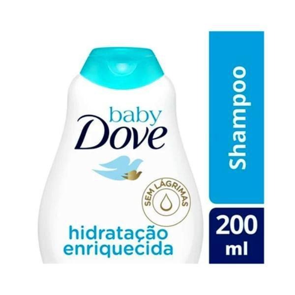 Shampoo Infantil Baby Dove Hidratação Enriquecida 200ml — Dove | Farmácia Resyla