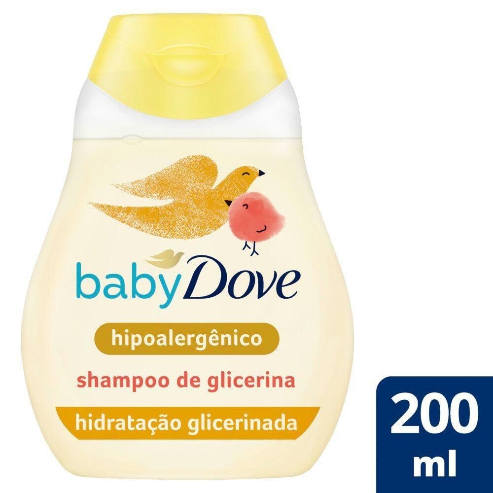 Shampoo Infantil Baby Dove Hidratação Glicerinada 200ml — Dove | Farmácia Resyla