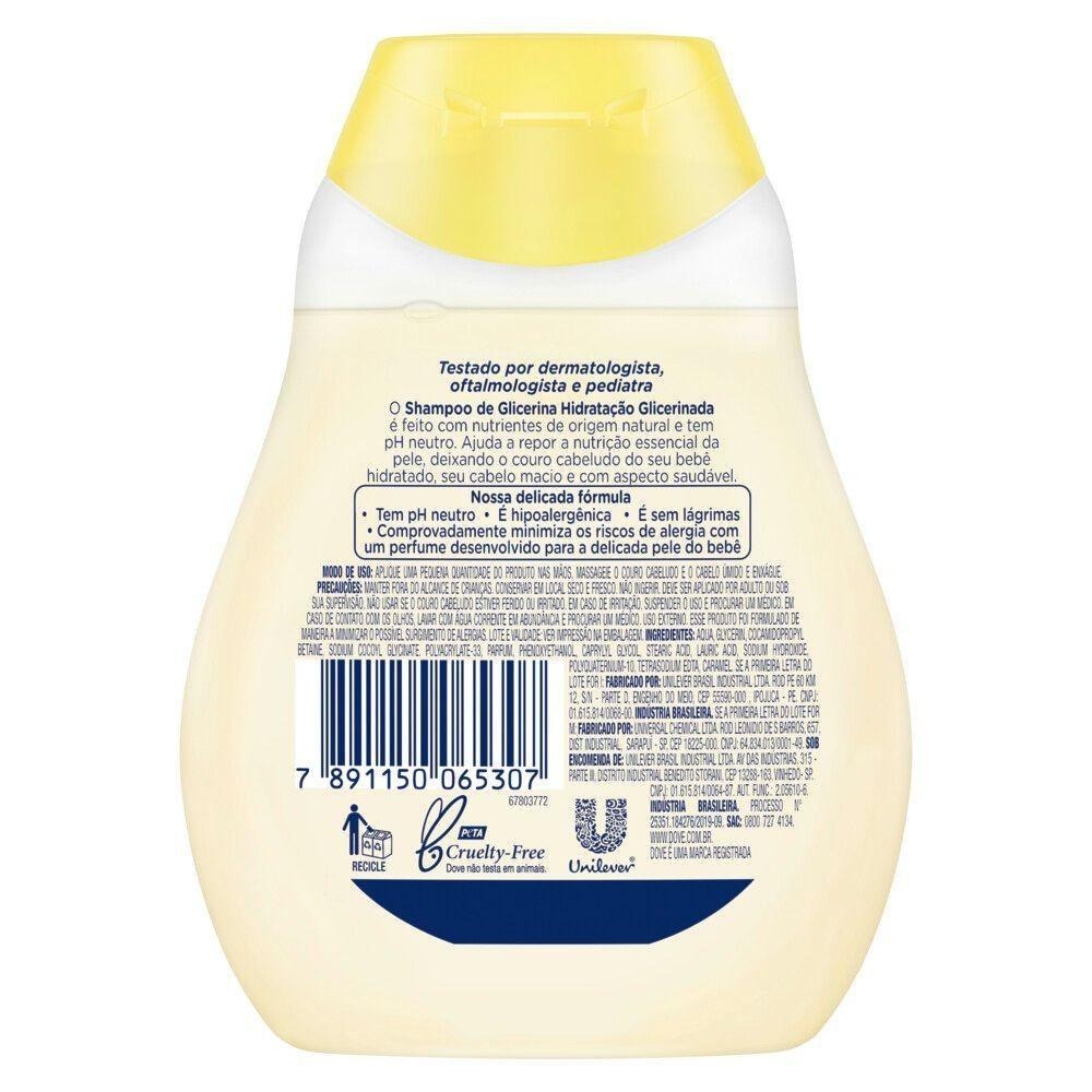 Shampoo Infantil Baby Dove Hidratação Glicerinada 200ml — imagem 3 | Farmácia Resyla