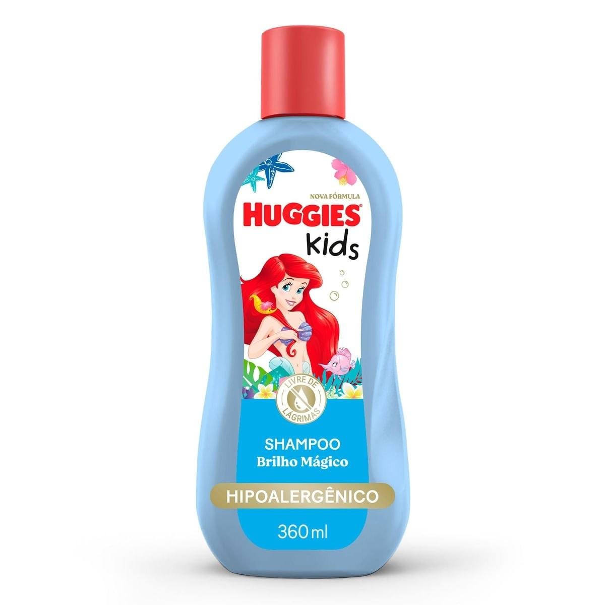 Shampoo Infantil Huggies Kids Brilho Mágico 360ml — Huggies | Farmácia Resyla