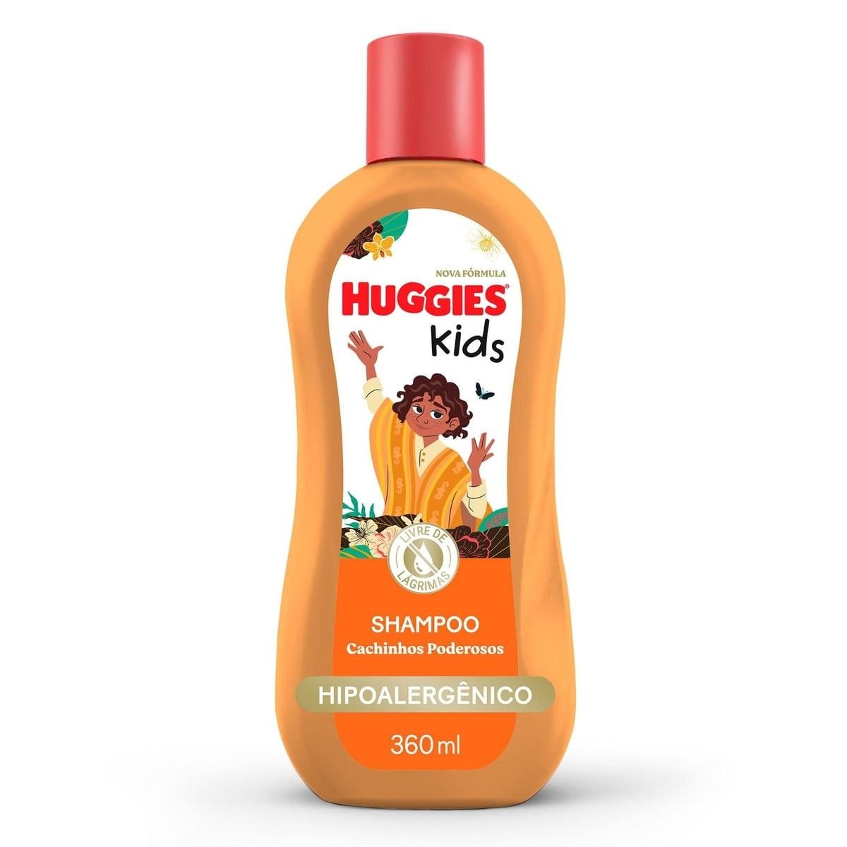 Shampoo Infantil Huggies Kids Cachinhos Poderosos 360ml — Huggies | Farmácia Resyla