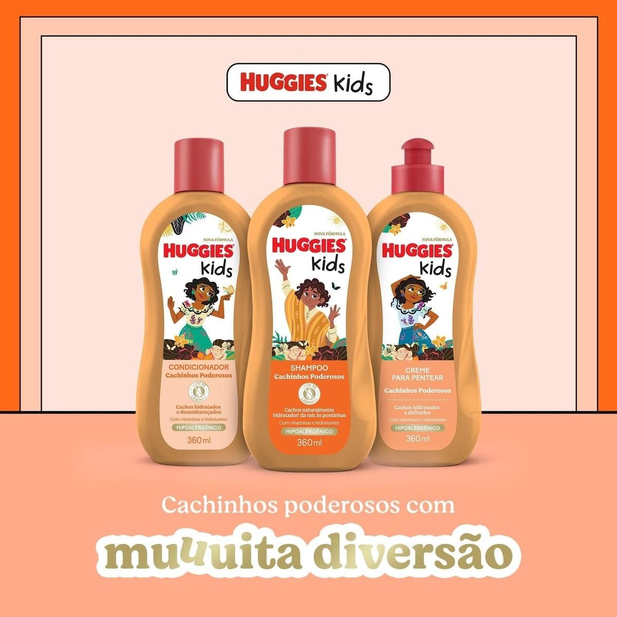 Shampoo Infantil Huggies Kids Cachinhos Poderosos 360ml — imagem 4 | Farmácia Resyla