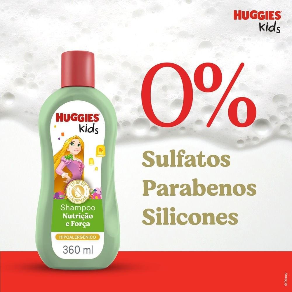 Shampoo Infantil Huggies Kids Nutrição e Força 360ml — imagem 4 | Farmácia Resyla