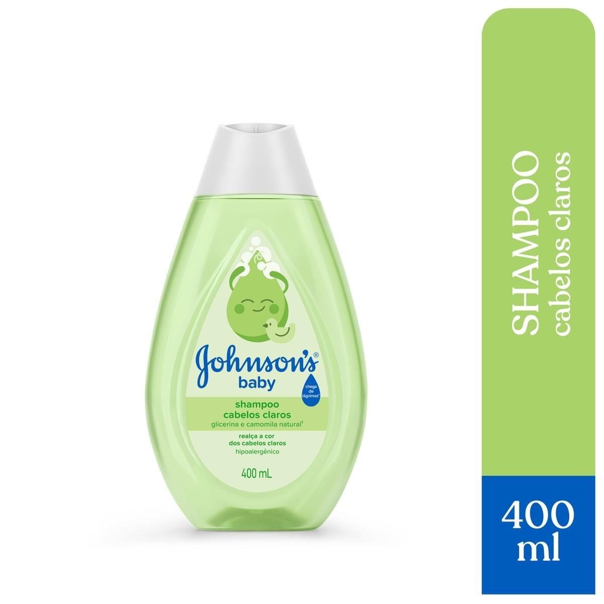 Shampoo Infantil Johnson's Baby Cabelos Claros Camomila 400ml — Johnsons Baby | Farmácia Resyla