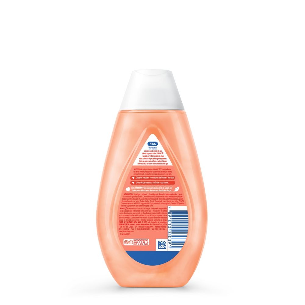 Shampoo Infantil Johnson's Baby Cachos dos Sonhos 200ml — imagem 3 | Farmácia Resyla