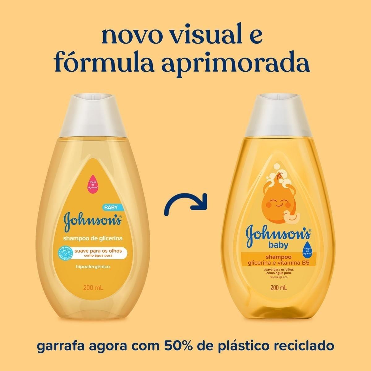 Shampoo Infantil Johnson's Baby Chega de Lágrimas 200ml — imagem 4 | Farmácia Resyla