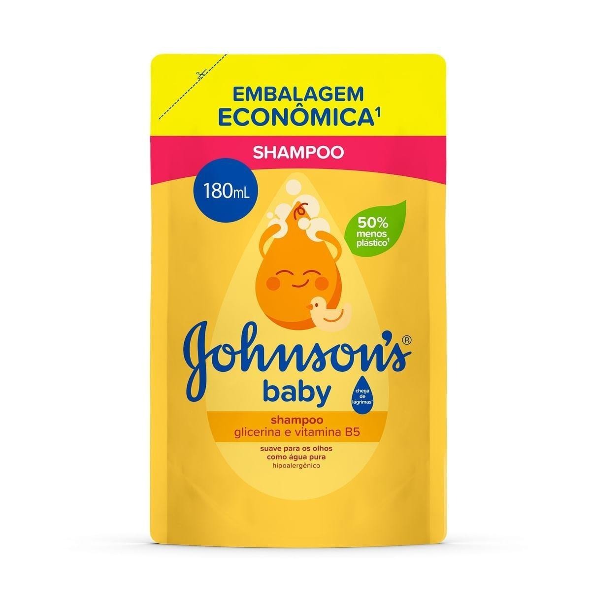 Shampoo Infantil Johnson's Baby Chega de Lágrimas Glicerina 180ml — imagem 3 | Farmácia Resyla