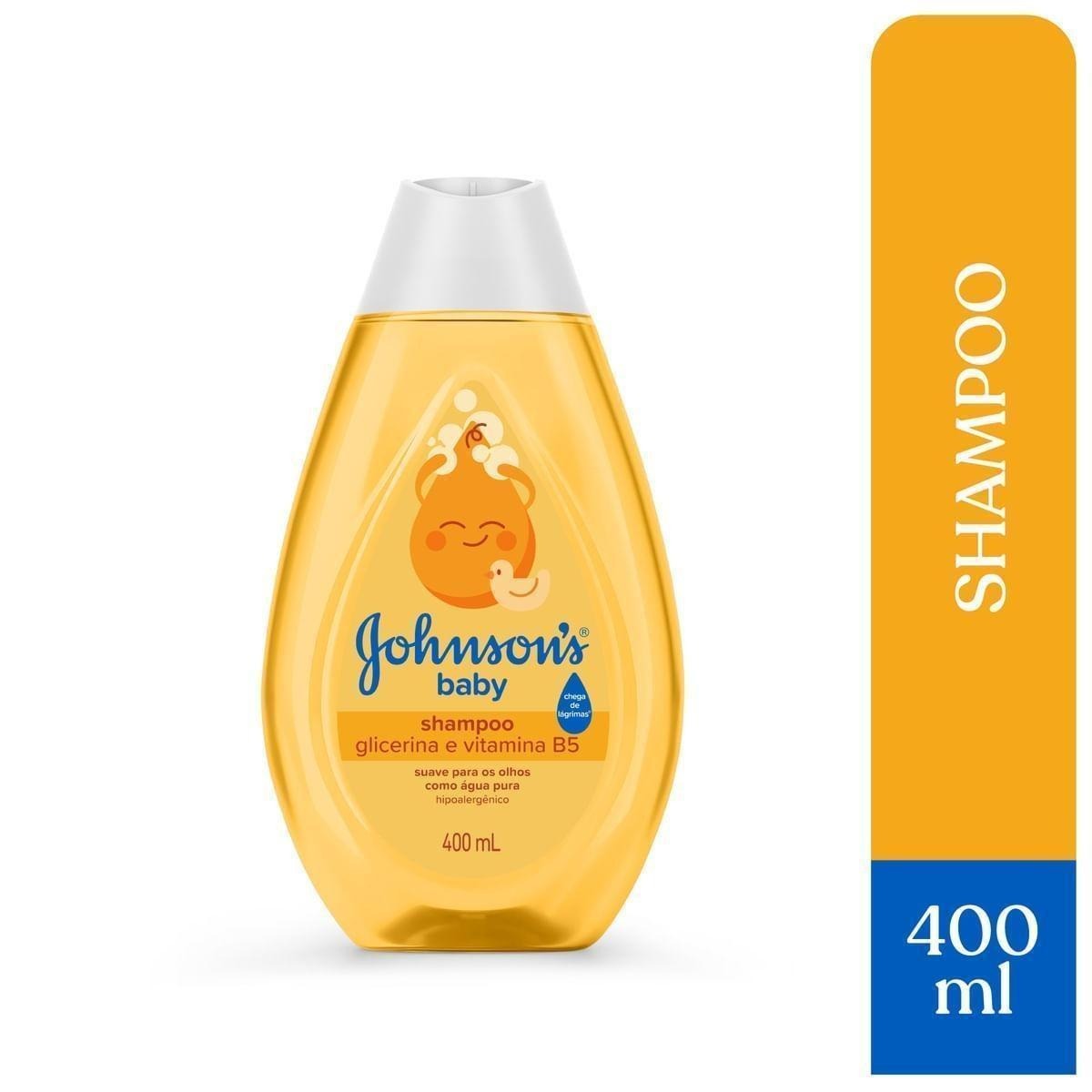 Shampoo Infantil Johnson's Baby Chega de Lágrimas Regular 400ml — Johnsons Baby | Farmácia Resyla