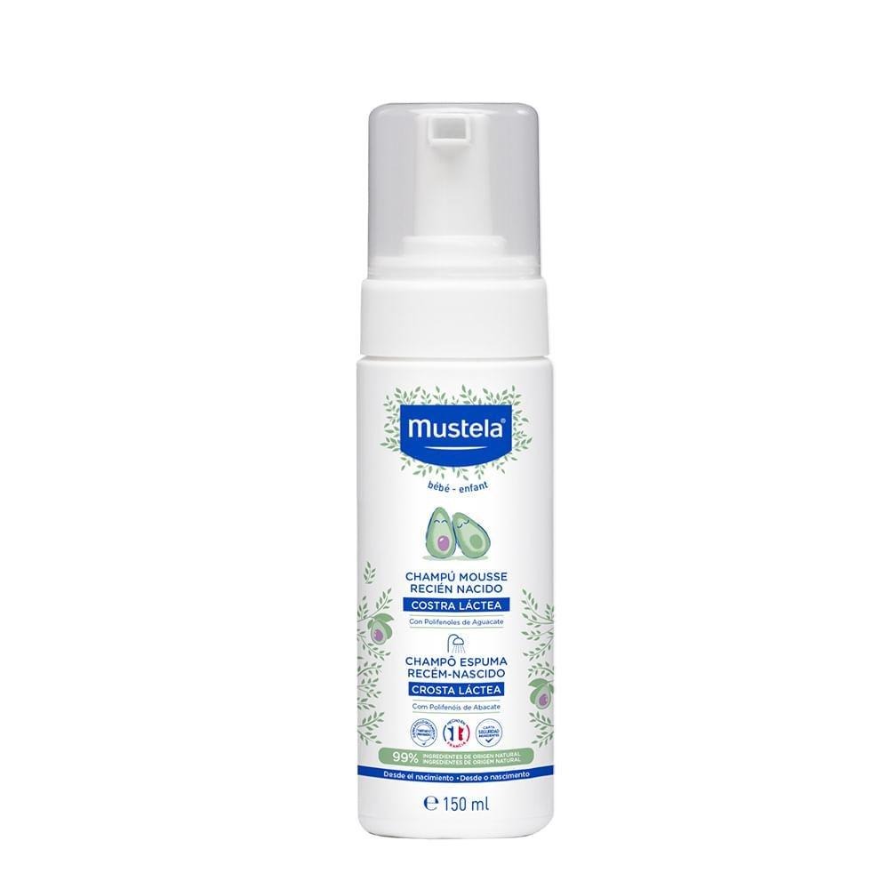 Shampoo Infantil Mustela Bebê Espuma Recém-Nascido 150ml — Mustela | Farmácia Resyla