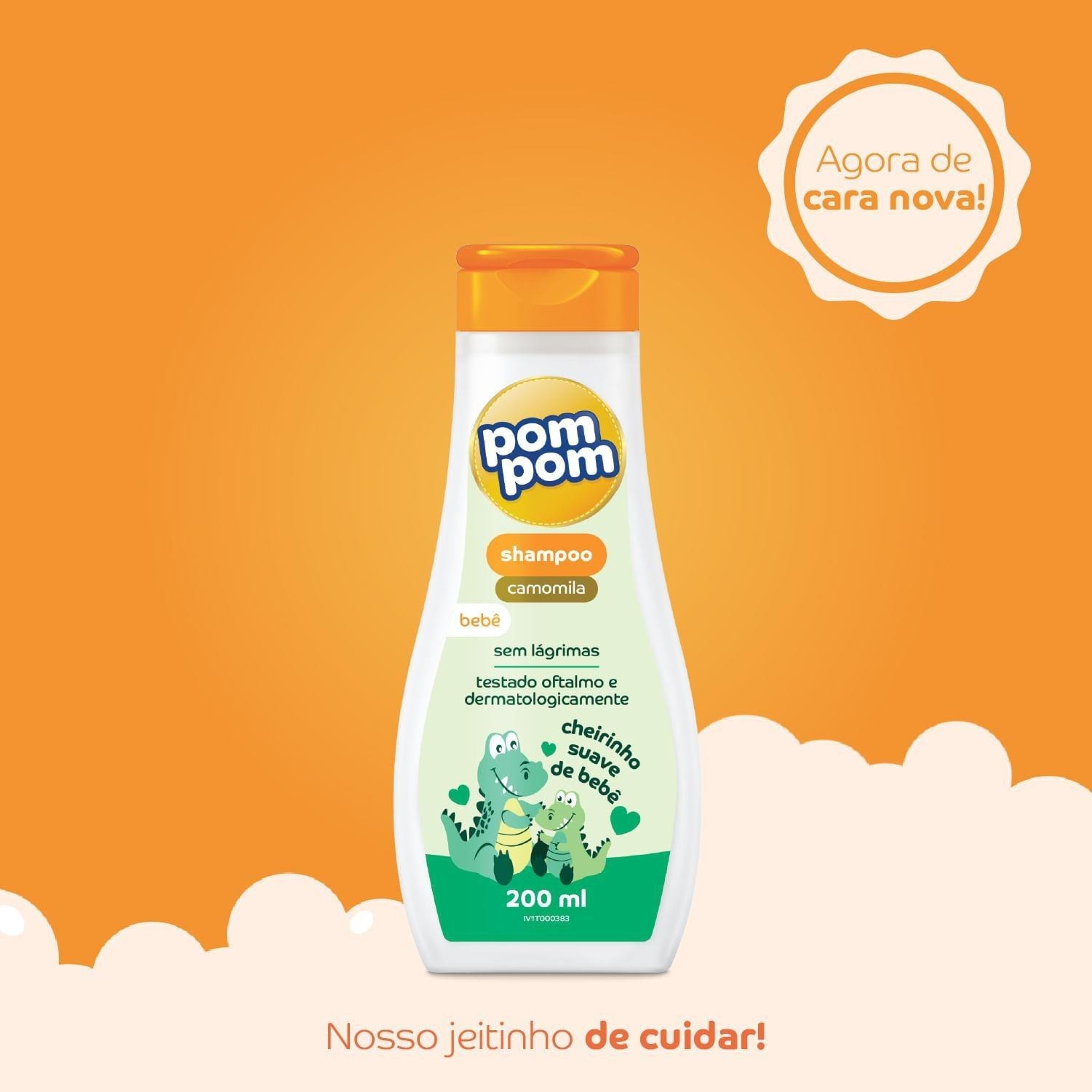 Shampoo Infantil Pom Pom Camomila 200ml — imagem 2 | Farmácia Resyla