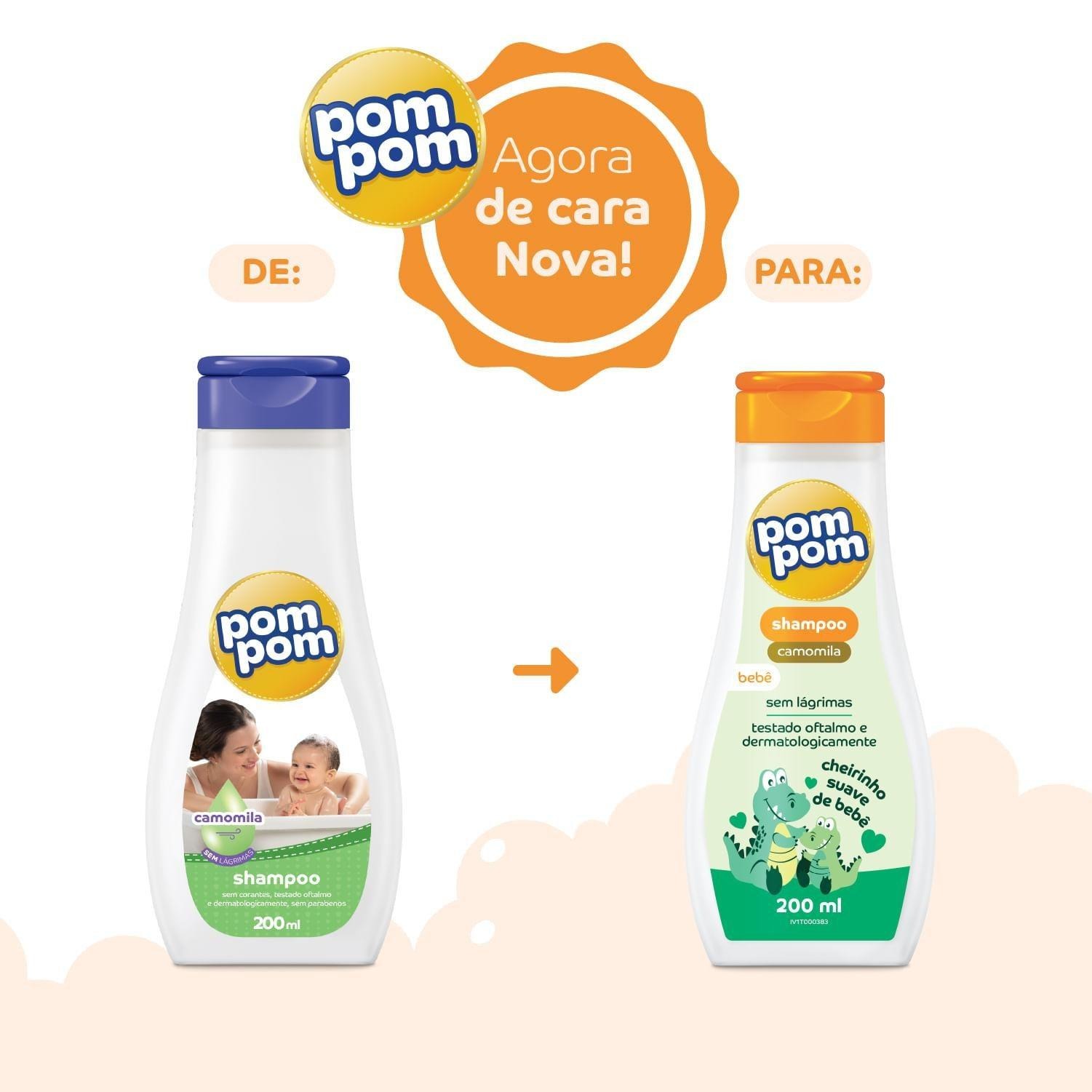 Shampoo Infantil Pom Pom Camomila 200ml — imagem 4 | Farmácia Resyla