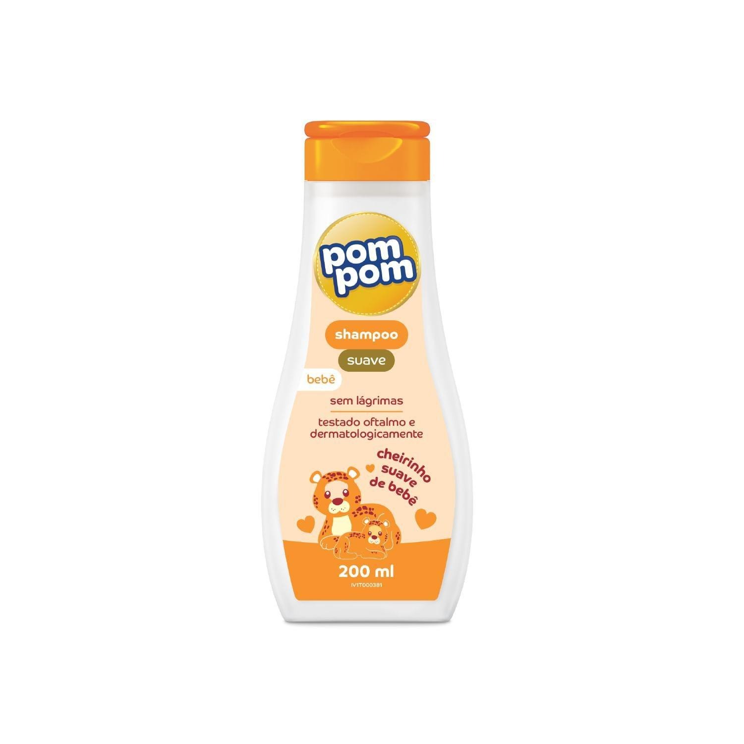 Shampoo Infantil Pom Pom Suave 200ml — Pompom | Farmácia Resyla