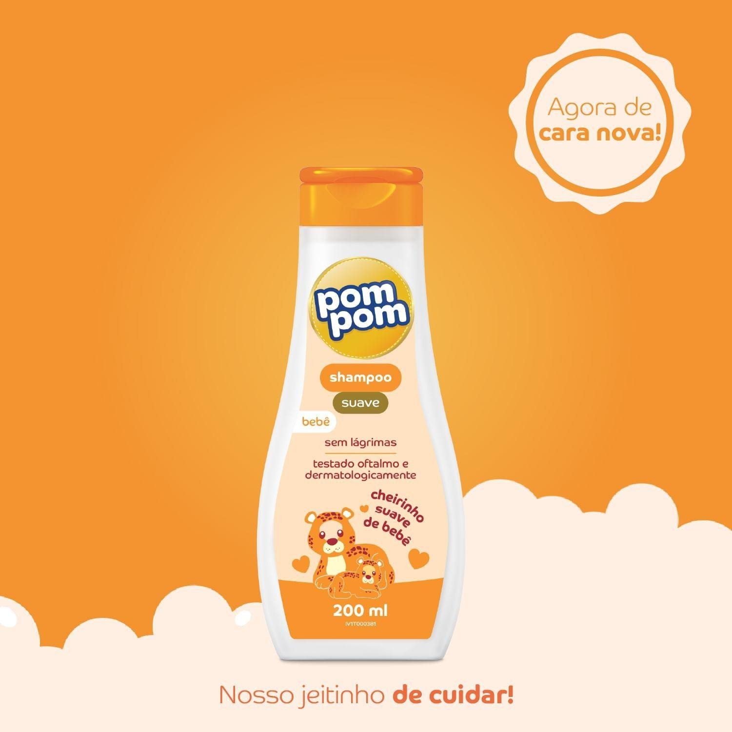 Shampoo Infantil Pom Pom Suave 200ml — imagem 2 | Farmácia Resyla