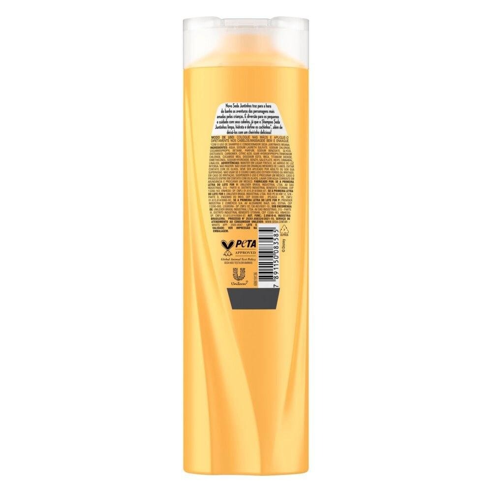 Shampoo Infantil Seda Juntinhos Moana Cachos Encantados +3 anos 300ml — imagem 3 | Farmácia Resyla