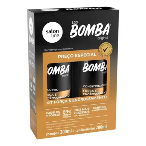 Shampoo Kit Salon Line - Força e Engrossamento 200ml — Salon Line | Farmácia Resyla