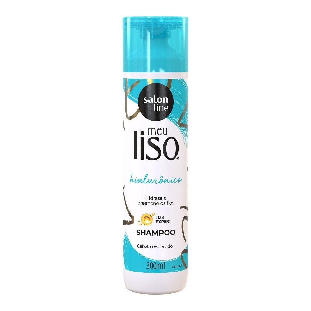 Shampoo Meu Liso Spa Capilar - Ácido Hialurônico 300ml — Salon Line | Farmácia Resyla