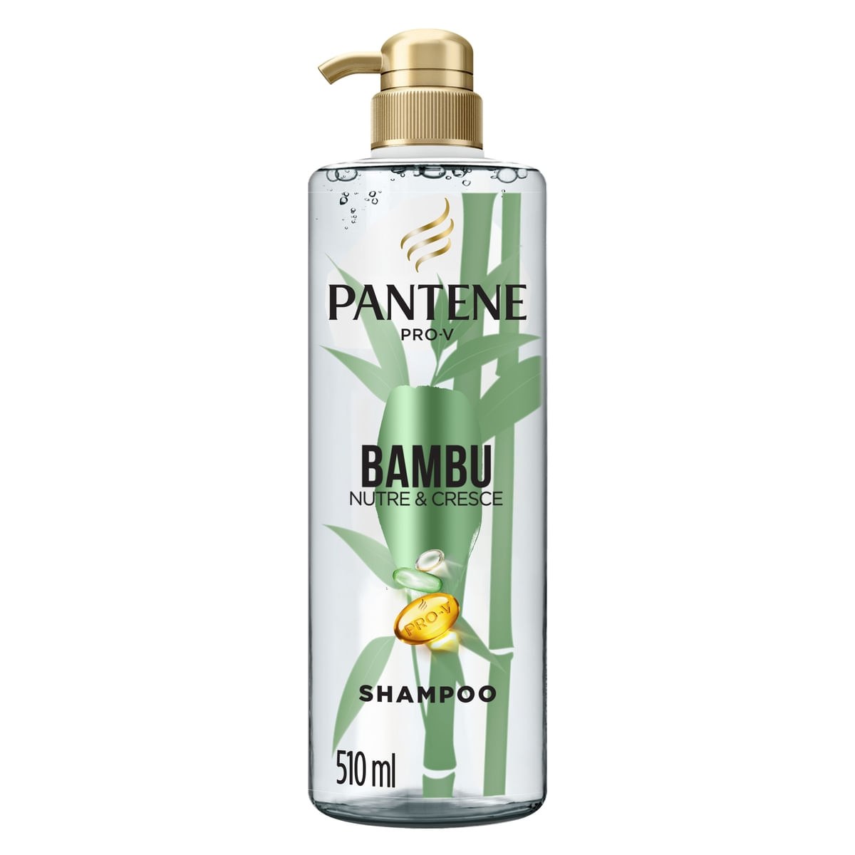 Shampoo Pantene Bambu Nutre Cresce 510ml — Pantene | Farmácia Resyla