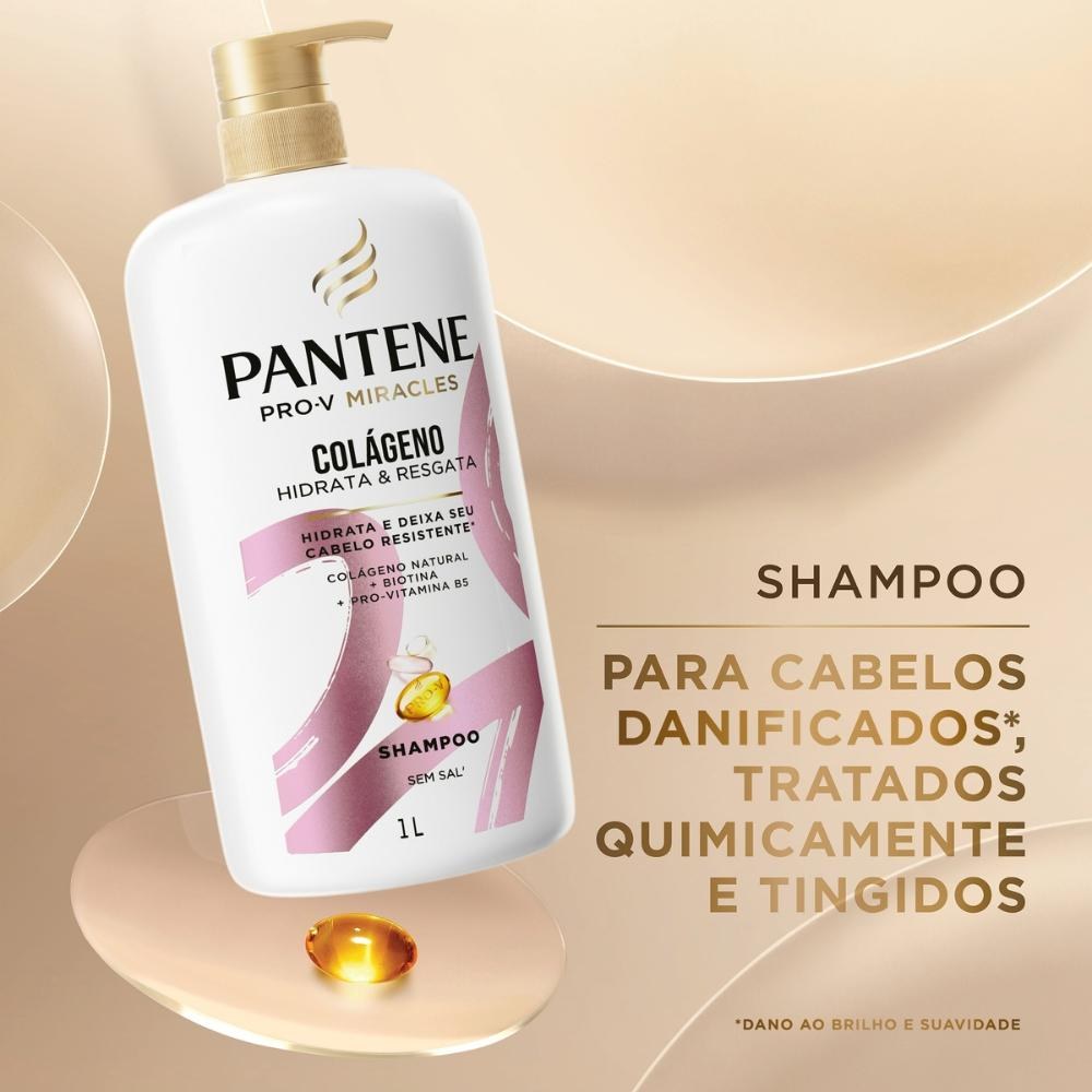 Shampoo Pantene Colágeno - 1L — imagem 4 | Farmácia Resyla