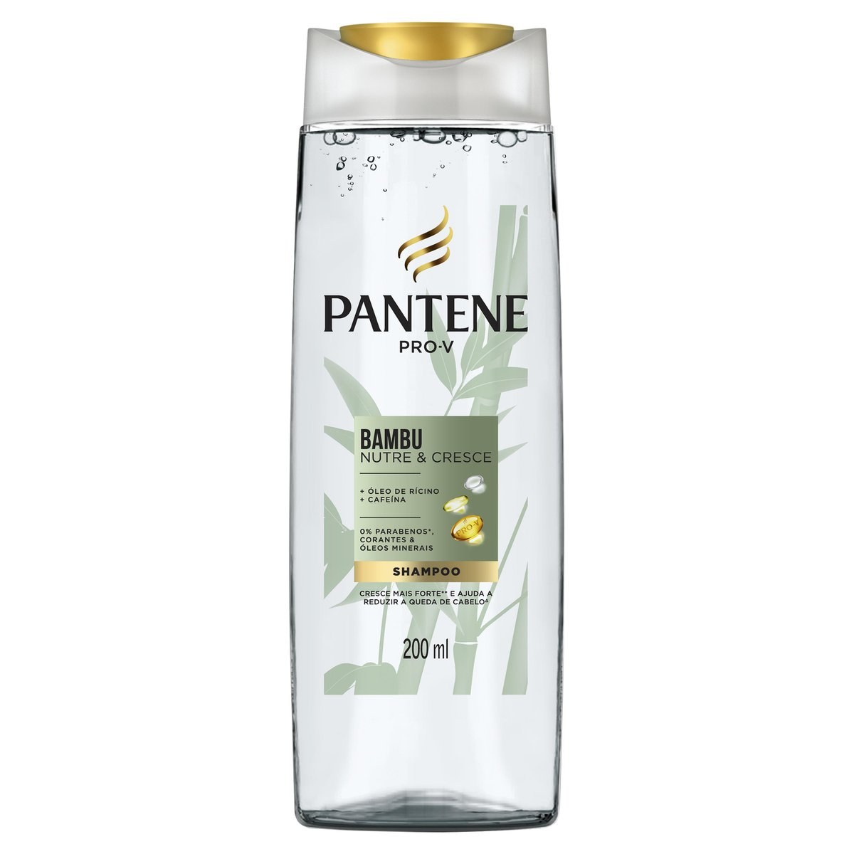 Shampoo Pantene Pro-V Bambu Nutre & Cresce 200ml — imagem 3 | Farmácia Resyla