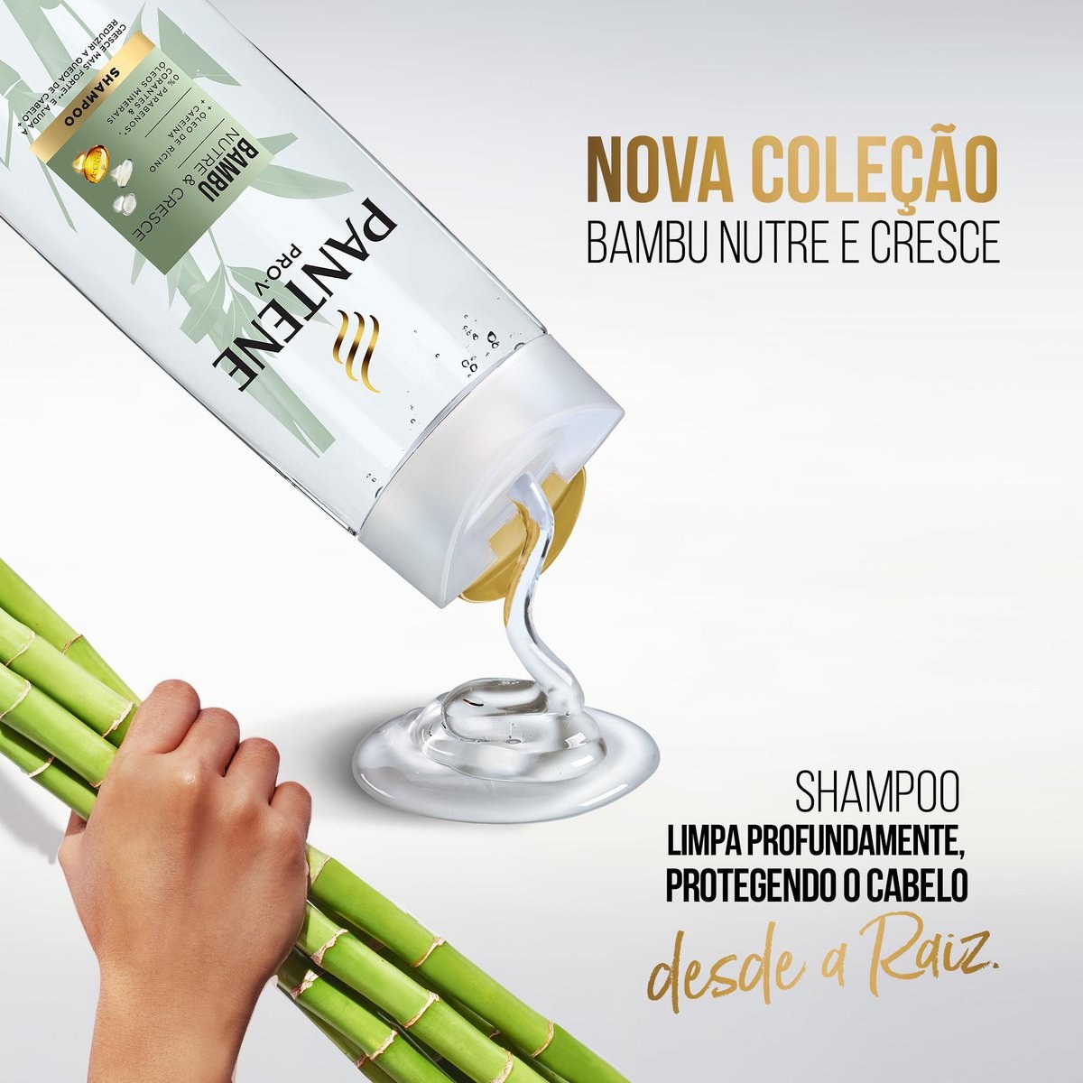 Shampoo Pantene Pro-V Bambu Nutre & Cresce 200ml — imagem 4 | Farmácia Resyla