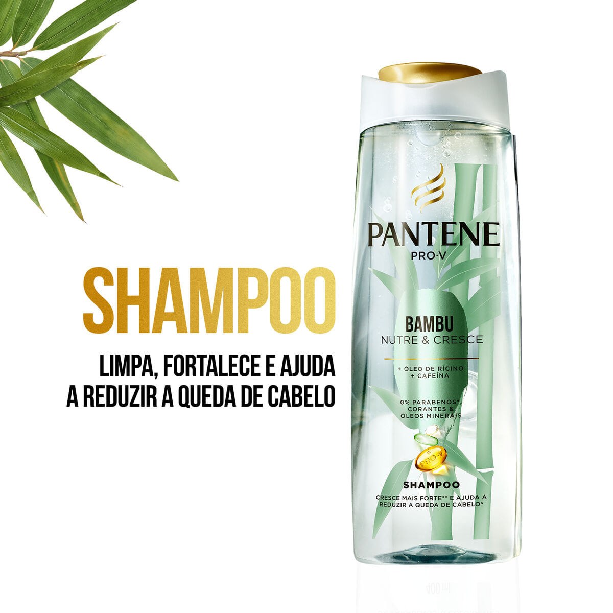 Shampoo Pantene Pro-V Bambu Nutre & Cresce 400ml — imagem 2 | Farmácia Resyla