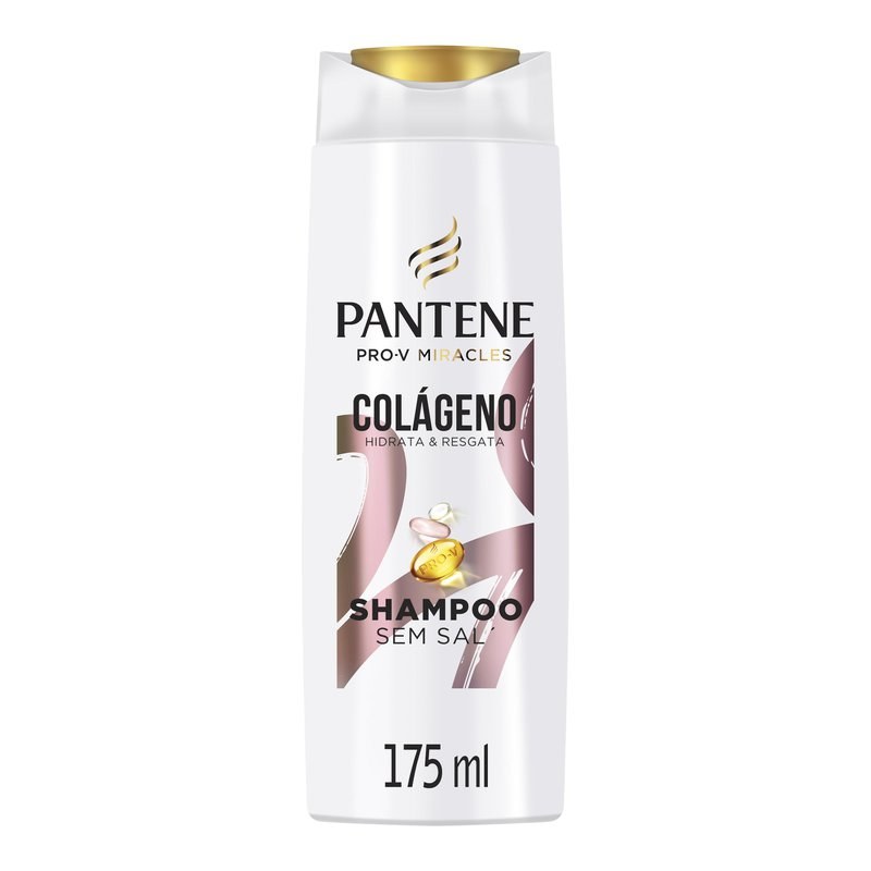 Shampoo Pantene Pro-V Colágeno Hidrata & Resgata 175ml — imagem 2 | Farmácia Resyla
