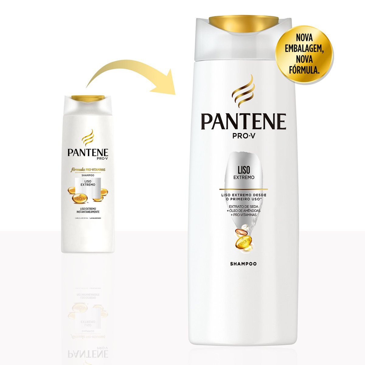 Shampoo Pantene Pro-V Liso Extremo 400ml — imagem 3 | Farmácia Resyla