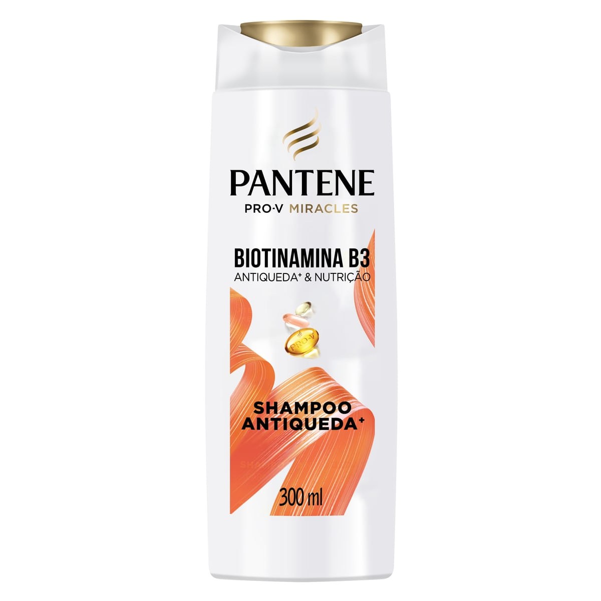 Shampoo Pantene Pro-V Miracles Biotinamina B3 Antiquebra & Nutrição 300ml — Pantene | Farmácia Resyla
