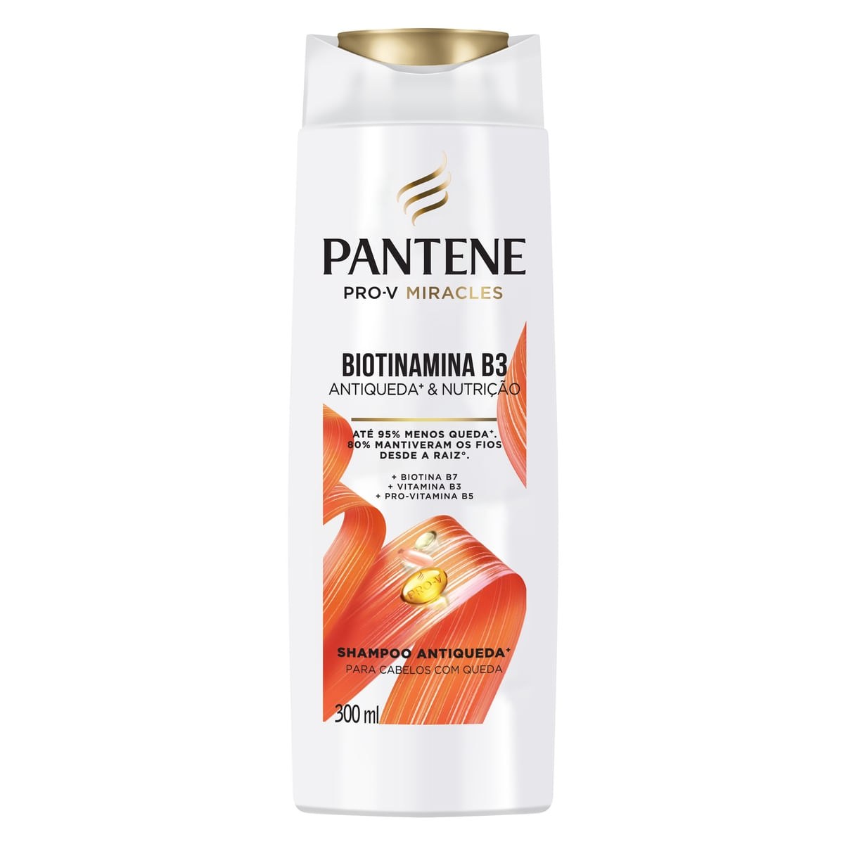 Shampoo Pantene Pro-V Miracles Biotinamina B3 Antiquebra & Nutrição 300ml — imagem 2 | Farmácia Resyla