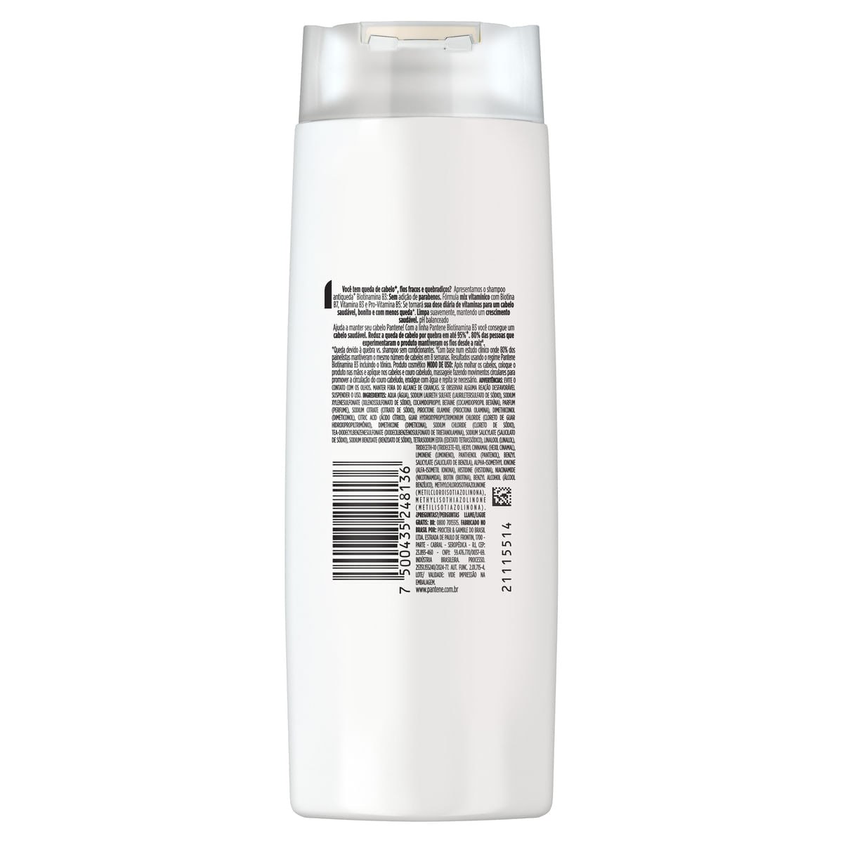 Shampoo Pantene Pro-V Miracles Biotinamina B3 Antiquebra & Nutrição 510ml — imagem 4 | Farmácia Resyla
