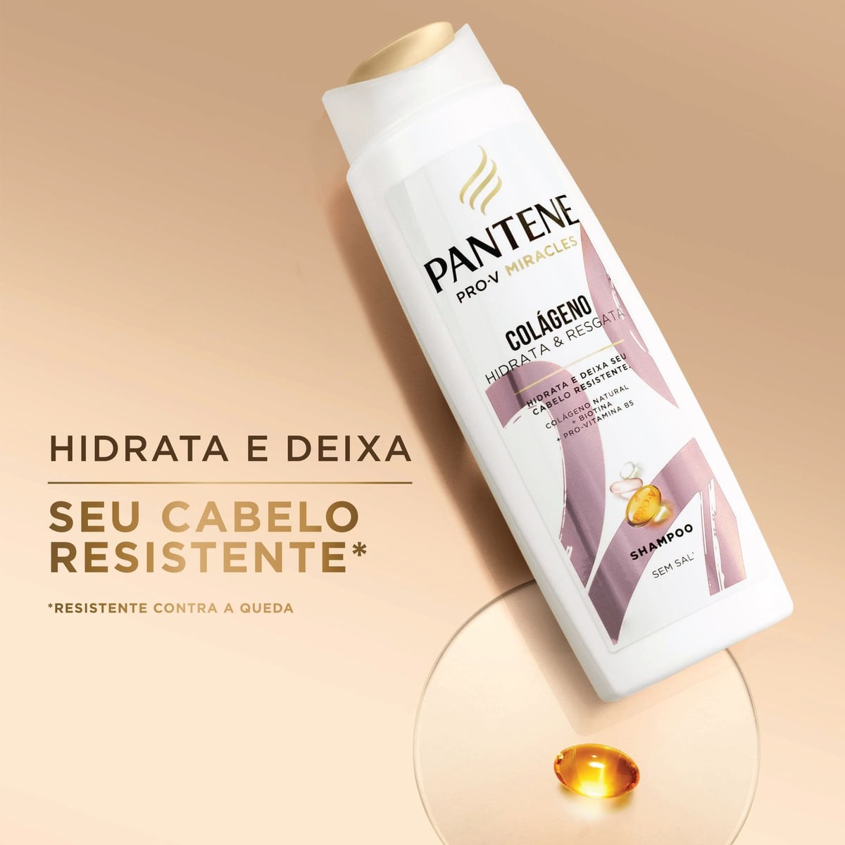 Shampoo Pantene Pro-V Miracles Colágeno Hidrata & Resgata 300ml — imagem 3 | Farmácia Resyla