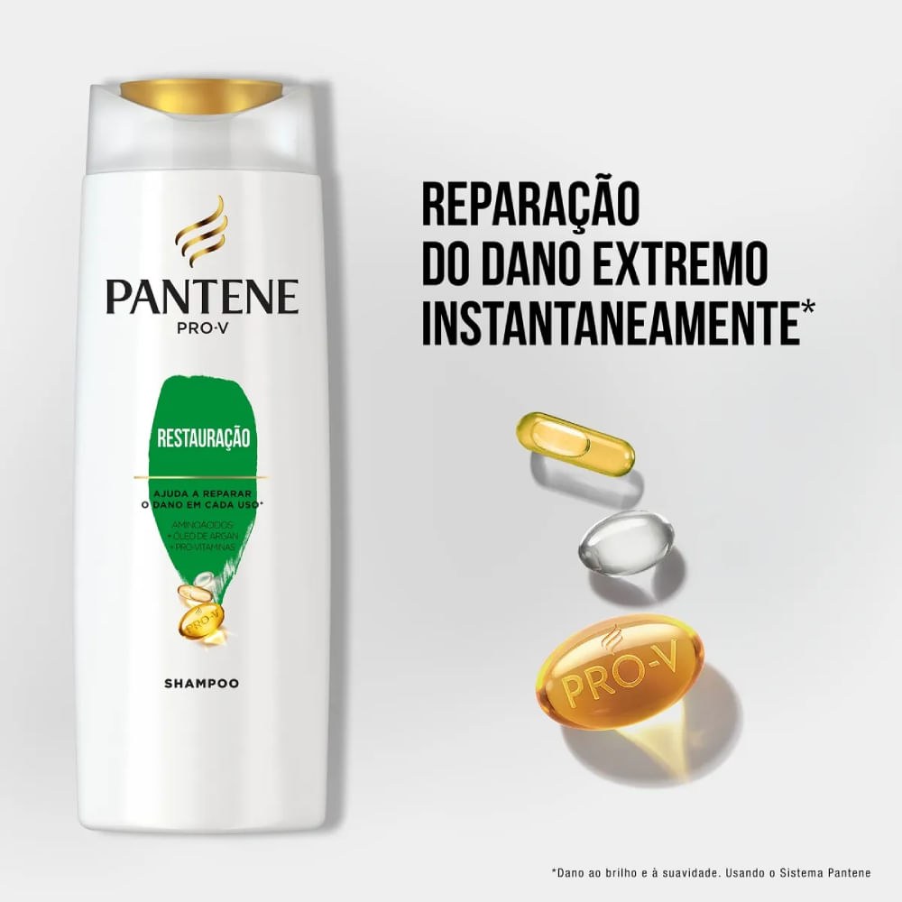 Shampoo Pantene Pro-V Restauração 175ml — imagem 2 | Farmácia Resyla