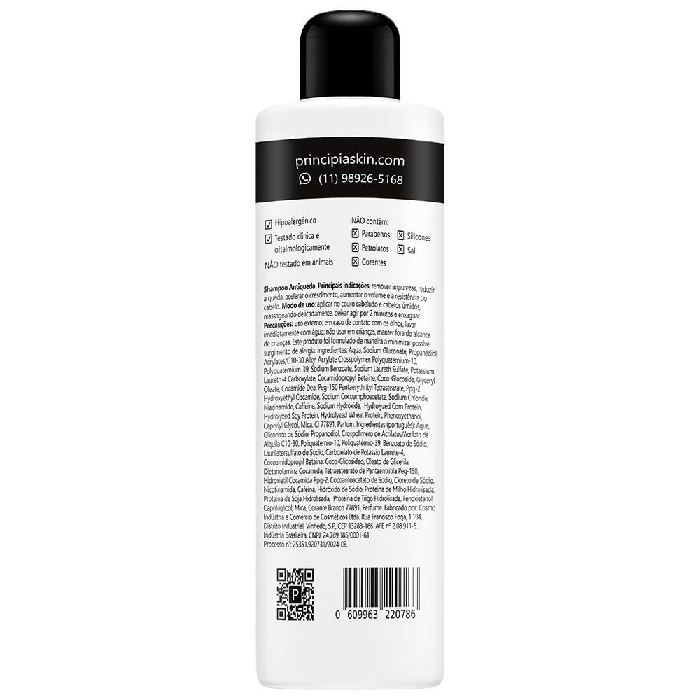 Shampoo Principia AQ-01 Antiqueda 250ml — imagem 3 | Farmácia Resyla