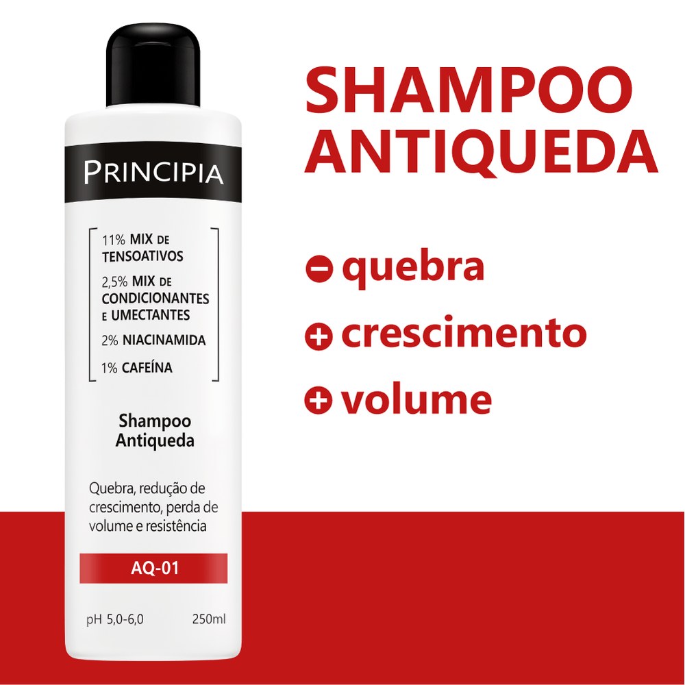 Shampoo Principia AQ-01 Antiqueda 250ml — imagem 4 | Farmácia Resyla