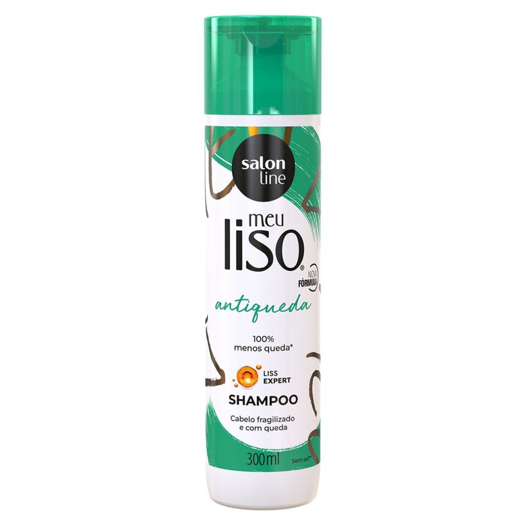Shampoo Salon Line - Meu Liso Antiqueda Jaborandi 300ml — Salon Line | Farmácia Resyla