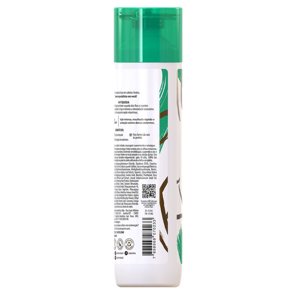 Shampoo Salon Line - Meu Liso Antiqueda Jaborandi 300ml — imagem 2 | Farmácia Resyla