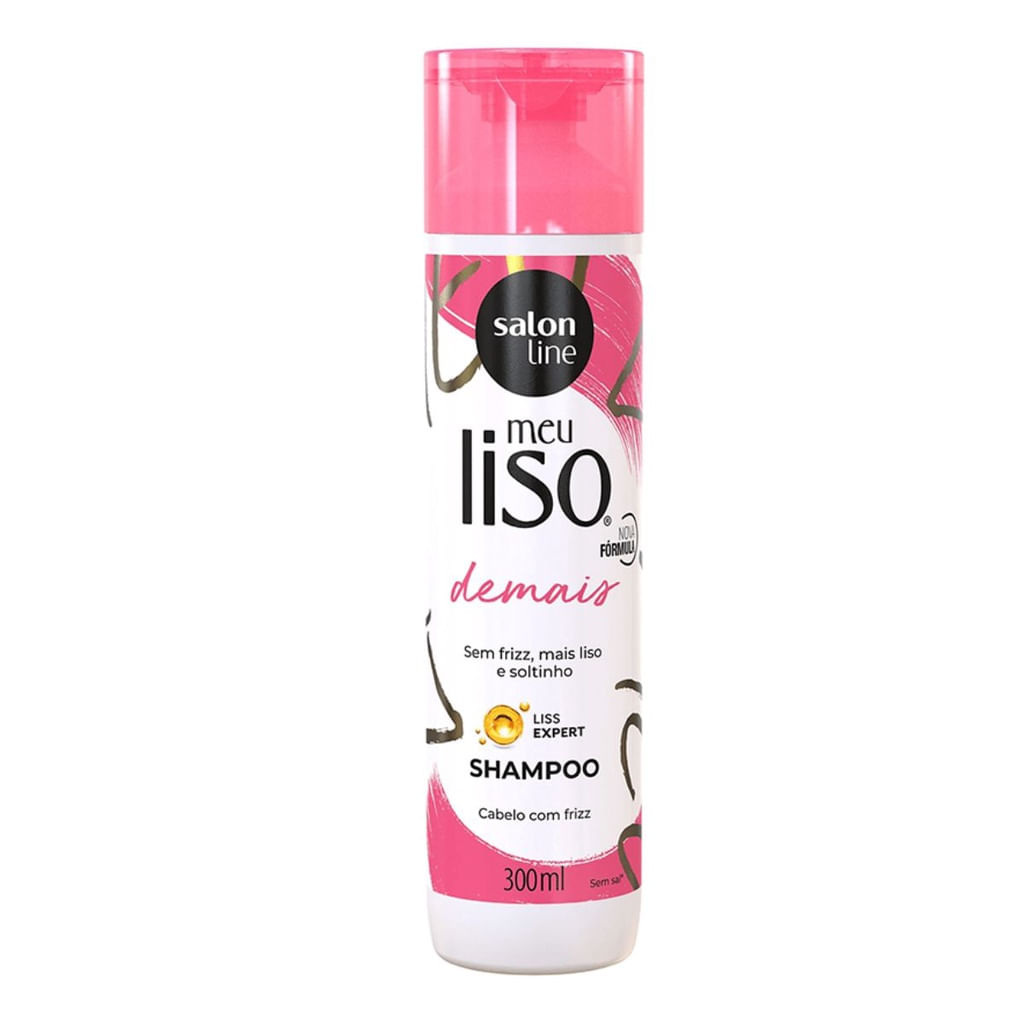 Shampoo Salon Line - Meu Liso Demais 300ml — Salon Line | Farmácia Resyla