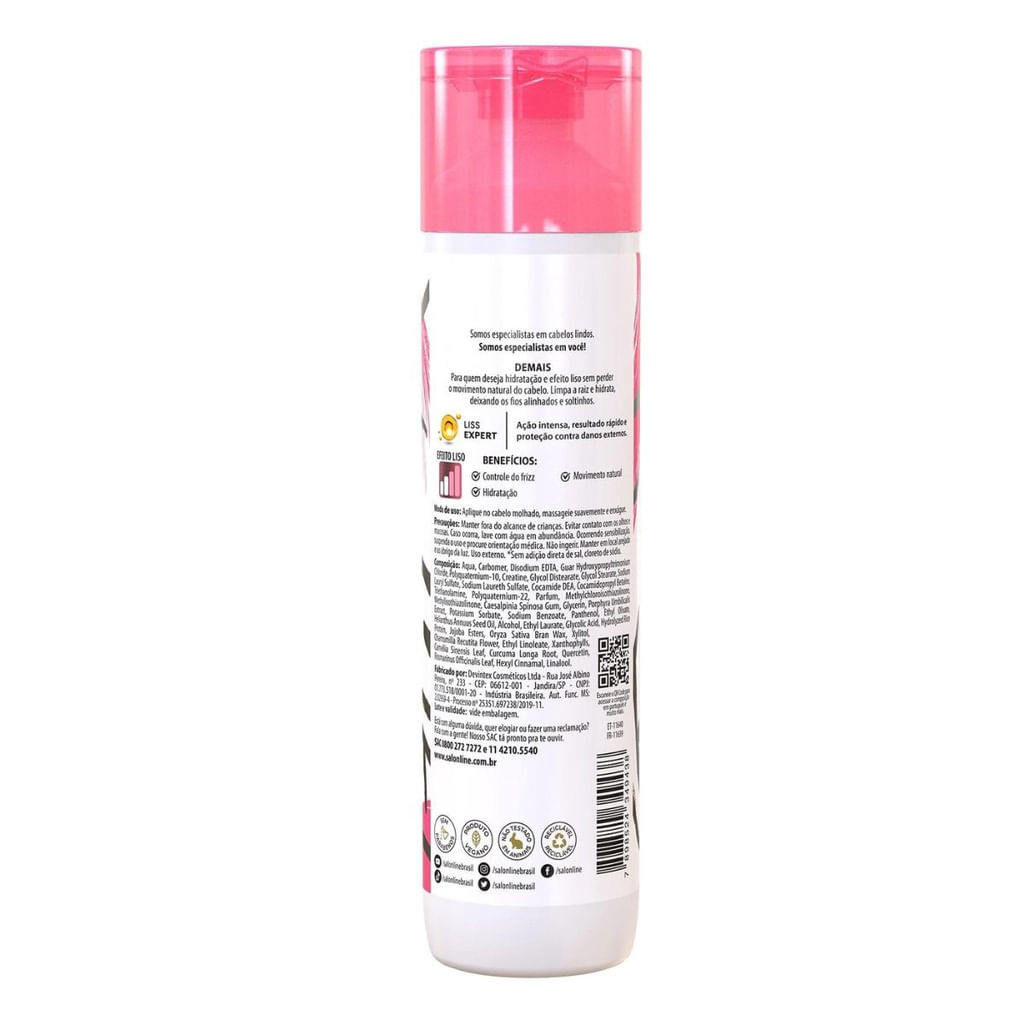 Shampoo Salon Line - Meu Liso Demais 300ml — imagem 3 | Farmácia Resyla