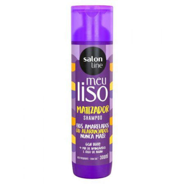 Shampoo Salon Line Meu Liso Matizador Loiro 300ml — Salon Line | Farmácia Resyla