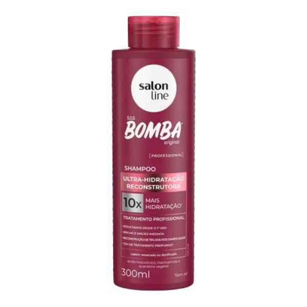 Shampoo Salon Line SOS Bomba 300ml Hidratante Reconstrutor — Salon Line | Farmácia Resyla