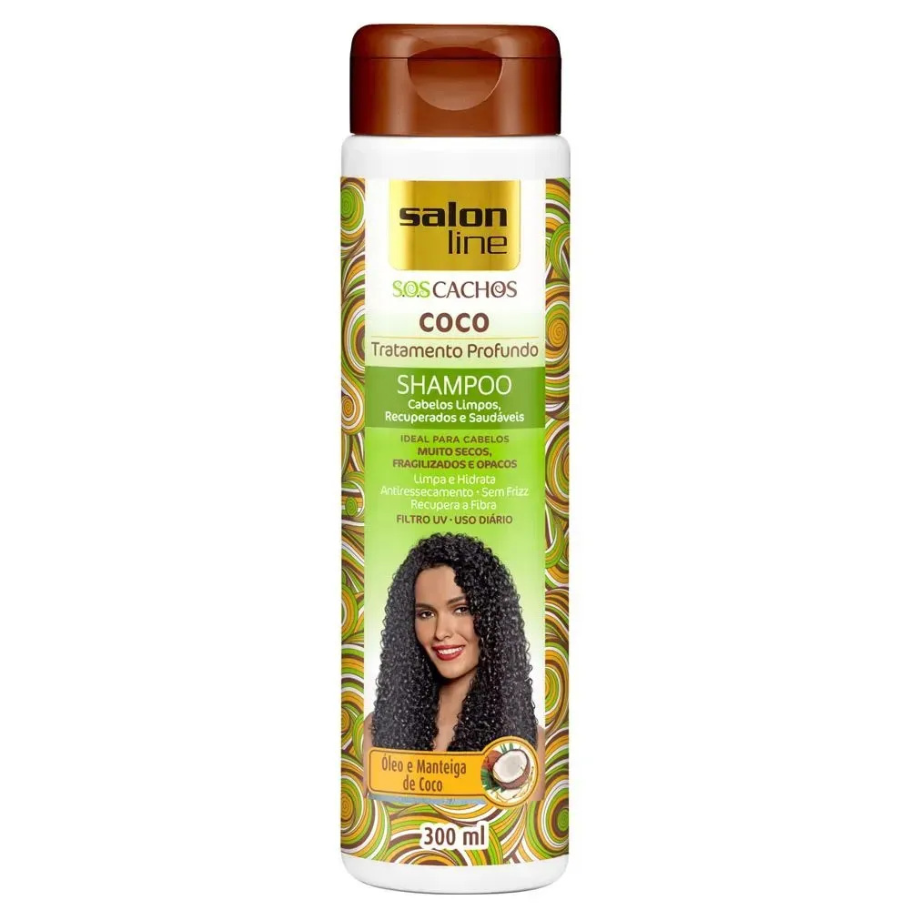 Shampoo Salon Line SOS Cachos Coco 300ml — Salon Line | Farmácia Resyla
