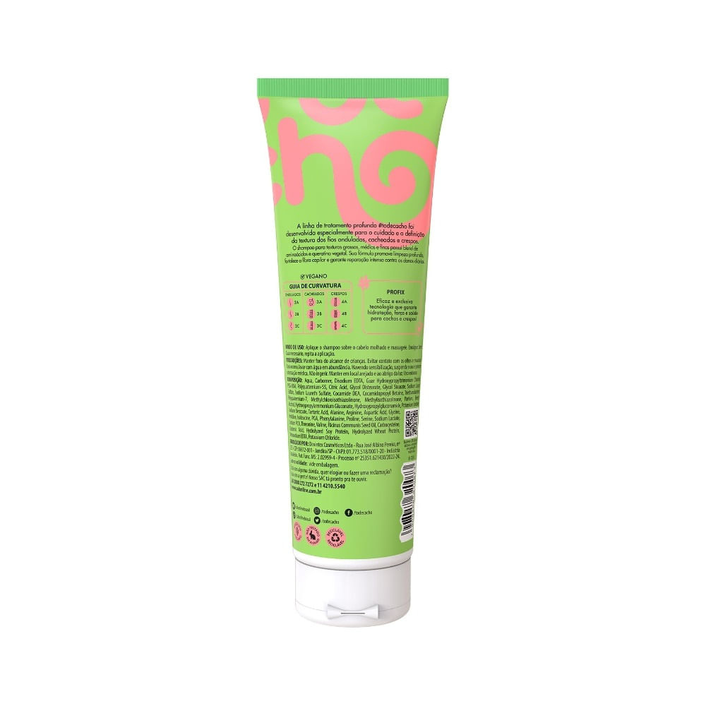 Shampoo #todecacho - Reparação Fortalecedora 250ml — imagem 2 | Farmácia Resyla